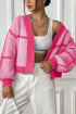 'Jessamine' Cropped Knit Cardigan - Celes Fashion